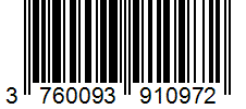 Barcode 3760093910972