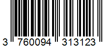 Barcode 3760094313123
