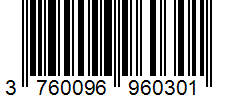 Barcode 3760096960301