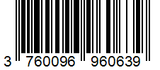 Barcode 3760096960639