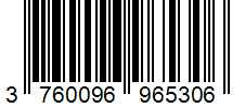 Barcode 3760096965306