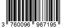 Barcode 3760096967195