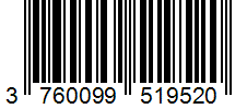 Barcode 3760099519520
