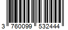 Barcode 3760099532444