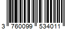 Barcode 3760099534011