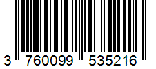 Barcode 3760099535216