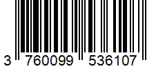 Barcode 3760099536107