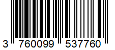 Barcode 3760099537760