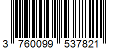 Barcode 3760099537821