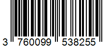 Barcode 3760099538255