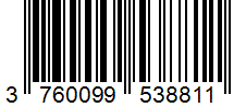 Barcode 3760099538811