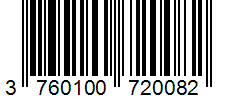 Barcode 3760100720082