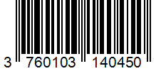 Barcode 3760103140450