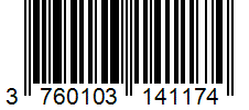 Barcode 3760103141174