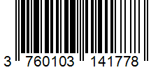 Barcode 3760103141778