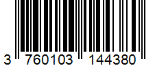 Barcode 3760103144380