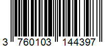 Barcode 3760103144397