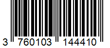 Barcode 3760103144410