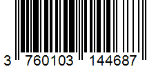Barcode 3760103144687