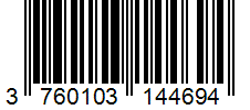 Barcode 3760103144694