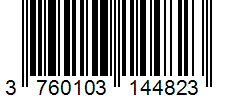 Barcode 3760103144823