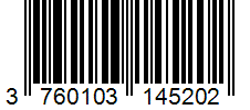 Barcode 3760103145202