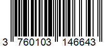 Barcode 3760103146643