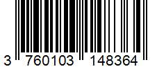 Barcode 3760103148364