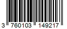 Barcode 3760103149217