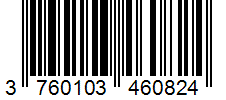 Barcode 3760103460824