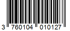 Barcode 3760104010127