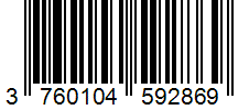 Barcode 3760104592869
