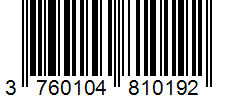 Barcode 3760104810192