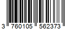 Barcode 3760105562373