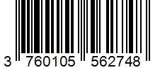 Barcode 3760105562748