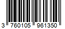 Barcode 3760105961350