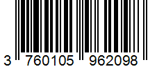 Barcode 3760105962098