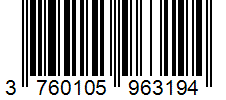 Barcode 3760105963194