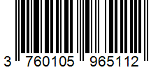 Barcode 3760105965112