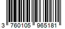 Barcode 3760105965181