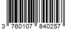 Barcode 3760107840257