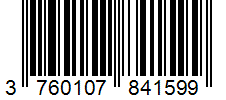 Barcode 3760107841599