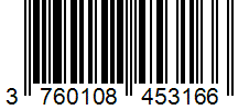 Barcode 3760108453166
