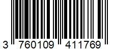 Barcode 3760109411769