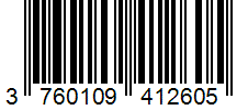 Barcode 3760109412605