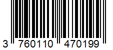 Barcode 3760110470199