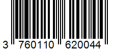 Barcode 3760110620044