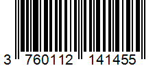 Barcode 3760112141455
