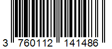 Barcode 3760112141486