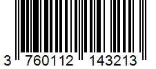 Barcode 3760112143213
